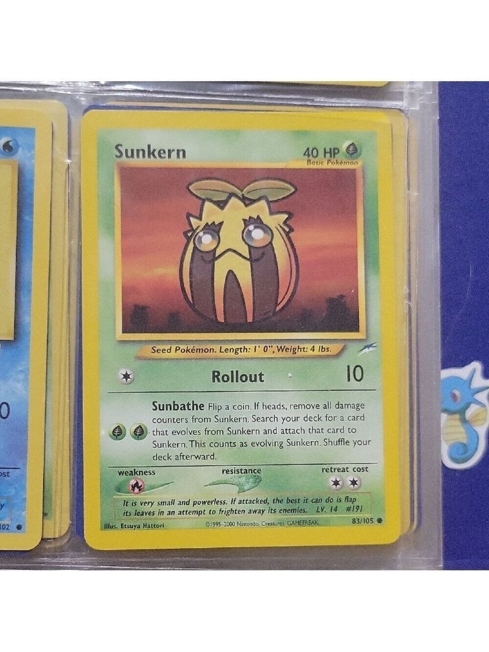 Pokemon Card Sunkern